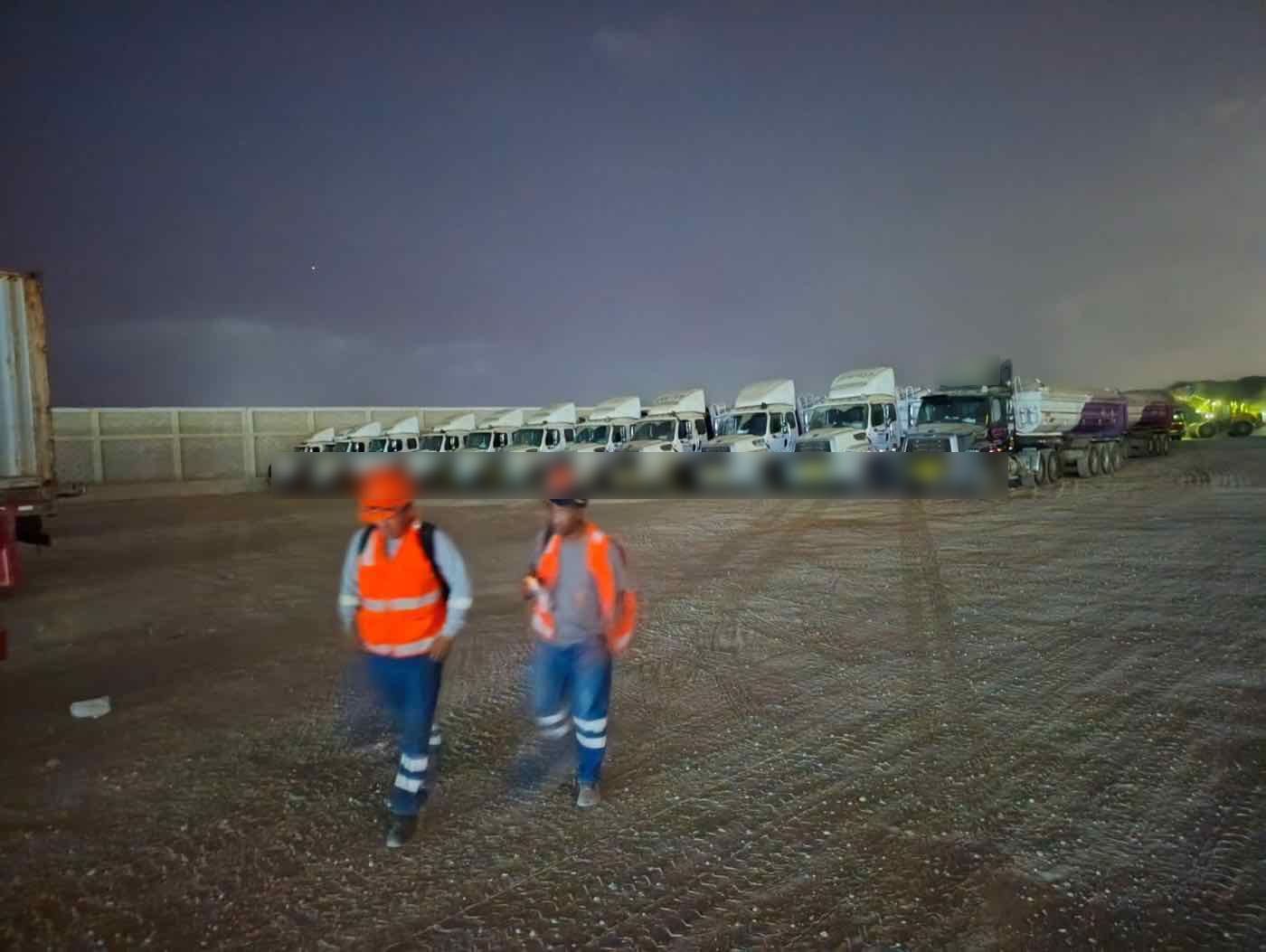 Inicio de turno de la flota